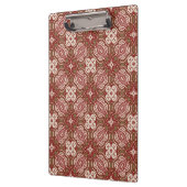 Kleurere achtergrond van het retropatroon 4 klembord (Links)