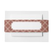 Kleurere achtergrond van het retropatroon 4 uitnodigingen wikkel (Voorkant Voorbeeld)