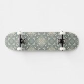 Kleurere achtergrond van het retropatroon 5 skateboard (Horizontaal)