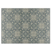 Kleurere achtergrond van het retropatroon 5 snijplank (Voorkant)