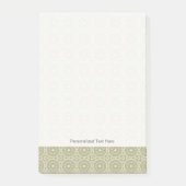 Kleurere achtergrond van het retropatroon 6 post-it® notes (Voorkant)