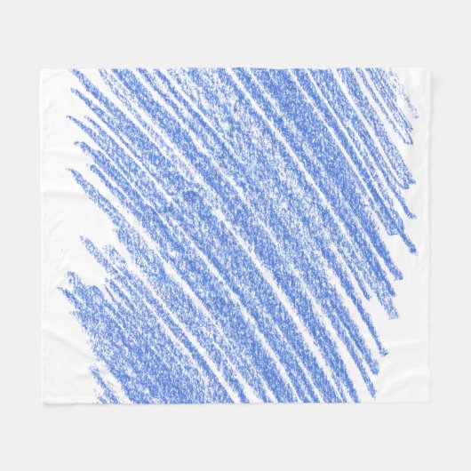 Kleurere kras van het potlood fleece deken (Voorkant (Horizontaal))