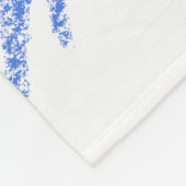 Kleurere kras van het potlood fleece deken (Hoek)