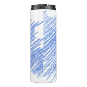 Kleurere kras van het potlood thermosbeker (Achterkant)