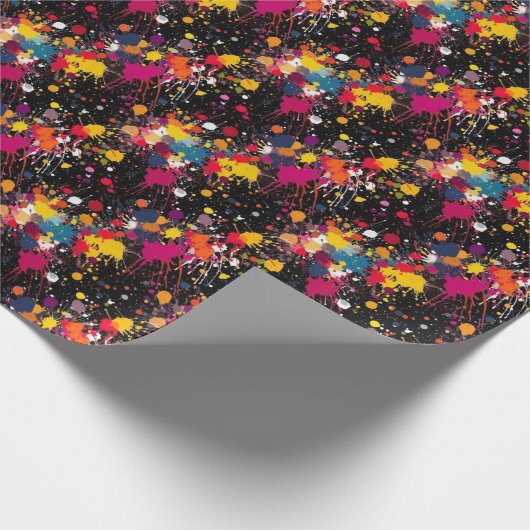 Kleurexplosie Cadeaupapier (Hoek)