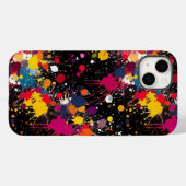 Kleurexplosie Case-Mate iPhone Case (Achterkant (horizontaal))