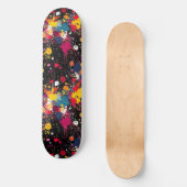 Kleurexplosie Skateboard (Voorkant)