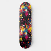 Kleurexplosie Skateboard (Voorkant)