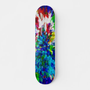 Kleurexplosie ~ Skateboard