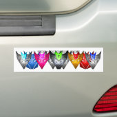 Kleurformatietransformatie Bumpersticker (Op auto)