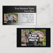 Kleurfoto aangepast visitekaartje (Voorkant / Achterkant)