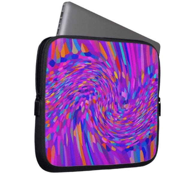 Kleurgolf Laptop Sleeve (Voorkant Rechts)