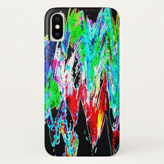 Kleurgolven Case-Mate iPhone Case (Achterkant)