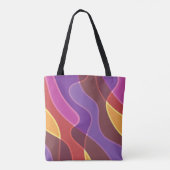 Kleurgolven Draagtas (Achterkant)