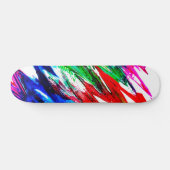Kleurgolven Skateboard (Horizontaal)