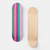 Kleurgolven Skateboard (Voorkant)