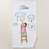 Kleurhanddoeken Strandlaken (Voorkant)