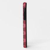Kleurhellingen ZigZag Waves - rood Case-Mate iPhone Case (Achterkant/links)