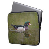 Kleurhouteend Laptop Sleeve (Voorkant Links)