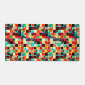 Kleurig abstract geomreëel ontwerp voor helder ele bureaumat (Voorkant)