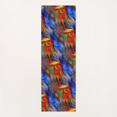 Kleurig Abstract kunstontwerp Yogamat (Voorkant)