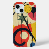 Kleurig abstract ontwerp Case-Mate iPhone case (Achterkant)