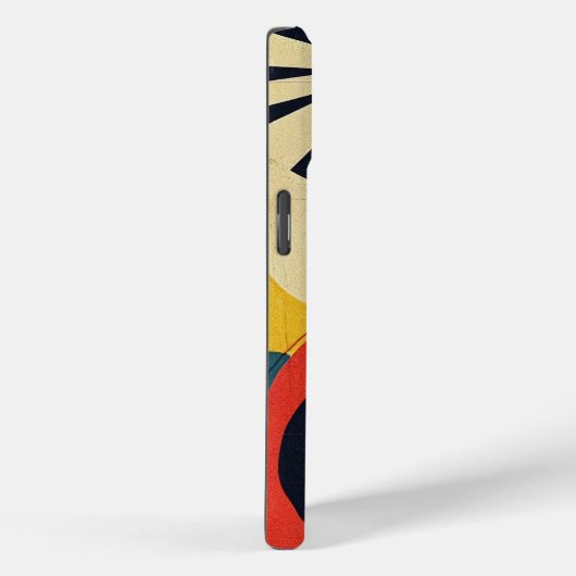 Kleurig abstract ontwerp Case-Mate iPhone case (Achterkant / Rechts)