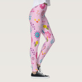 Kleurig abstract ontwerp leggings (Rechts)