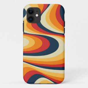 Kleurig abstract vormontwerp iPhone 11 hoesje