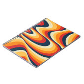 Kleurig abstract vormontwerp notitieboek (Linkerzijde)