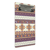 Kleurig aztec-patroon mini klembord (Schuin)