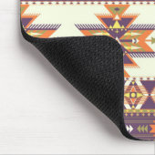 Kleurig aztec-patroon muismat (Hoek)