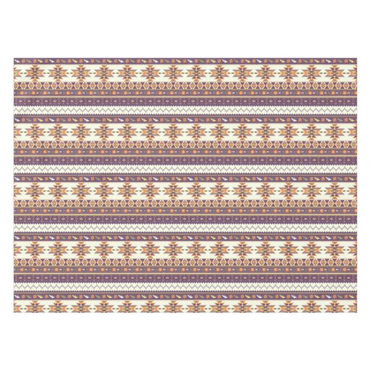 Kleurig aztec-patroon tafelkleed (Voorkant (Horizontaal))