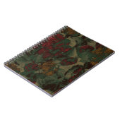 Kleurig bloemenkruitpatroon notitieboek (Linkerzijde)