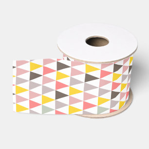 kleurig driehoekspatroon grosgrain lint