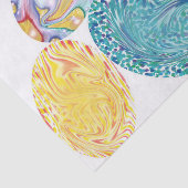 Kleurig Elegant Paaspapier Tissuepapier (Detail)