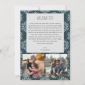 Kleurig en helder nieuwjaarskaart feestdagenkaart (Achterkant)