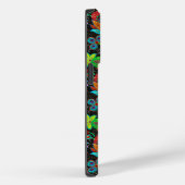 Kleurig exotische bloemen patroon, glazen kralen Case-Mate iPhone case (Achterkant / Rechts)