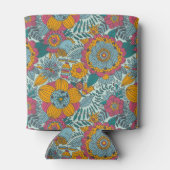 Kleurig floreel patroon blikjeskoeler (Achterkant)