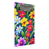 Kleurig floreel patroon mini klembord (Schuin)