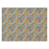 Kleurig floreel patroon tafelkleed (Voorkant (Horizontaal))