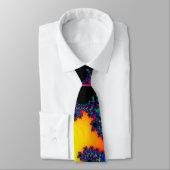 Kleurig fractaal ontwerp: Necktie/Stropdas Stropdas (Gebonden)