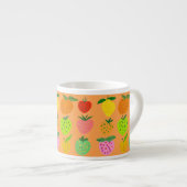 Kleurig fruitig patroon botchina mok (Voorkant rechts)