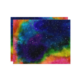 Kleurig galaxpapier