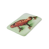 Kleurig geïllustreerd badmat - Kikker (Gekanteld)