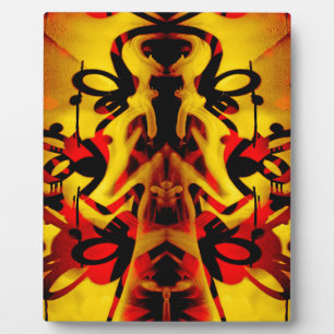 Kleurig grijffiti-patroon fotoplaat