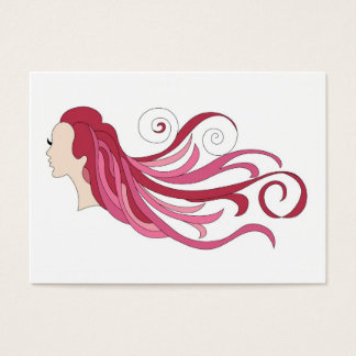 Kleurig haar visitekaartjes