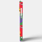 Kleurig kattenpatroon Case-Mate iPhone case (Achterkant / Links)