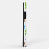 Kleurig kattenpatroon Case-Mate iPhone case (Achterkant/rechts)