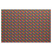 Kleurig kattenpatroon stof (Yard (91,4 cm))